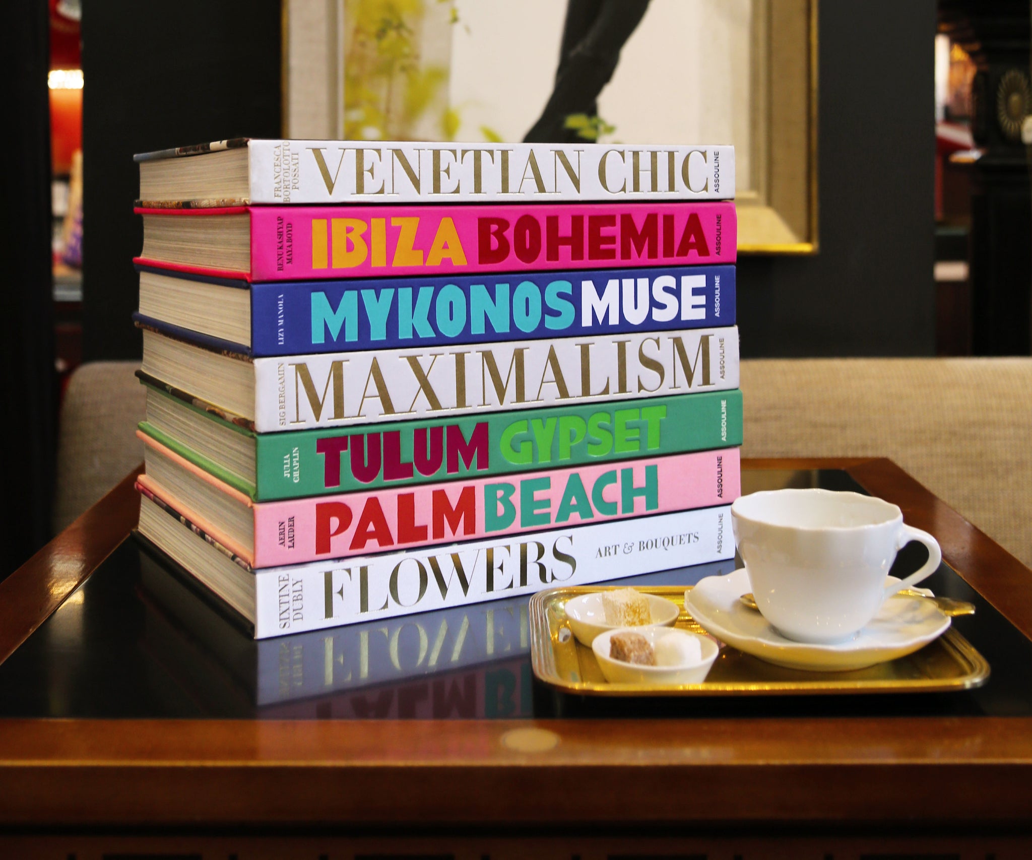 Handcrafted Silk Coffee Table Book, Assouline