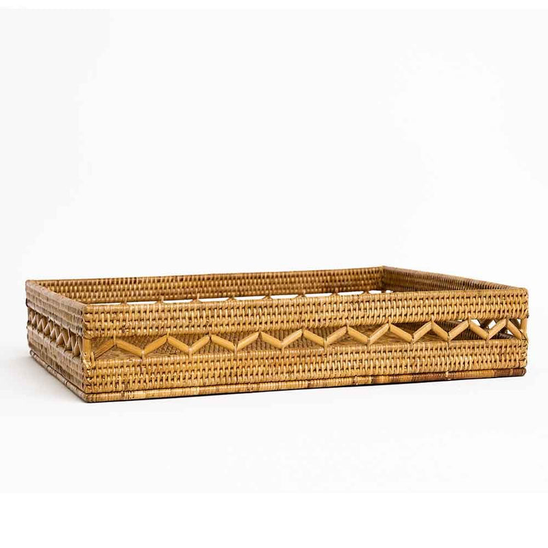 Woven Rattan - Bakery Tray