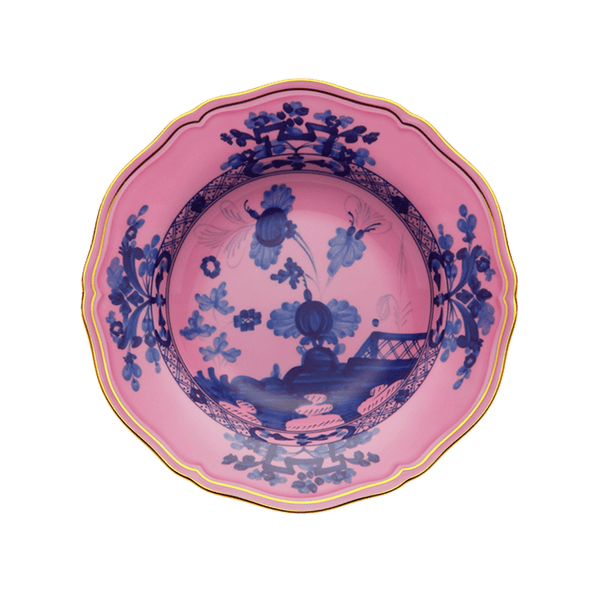 Oriente Italiano Gold Azalea - Soup plate