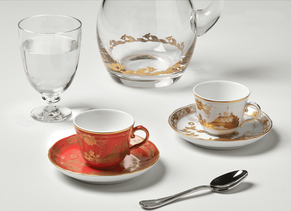 Oriente Italiano Rubrum - Coffee Saucer