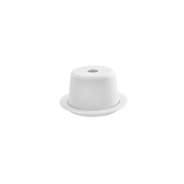 Bicos White - Lithophane Tea Light Candle Holder