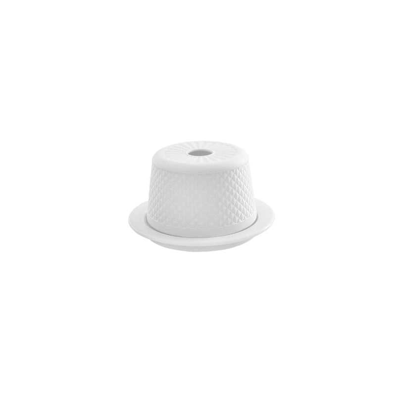 Bicos White - Lithophane Tea Light Candle Holder