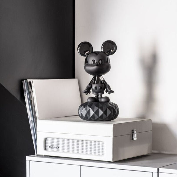 Mickey Mouse - Total Black Sculpture