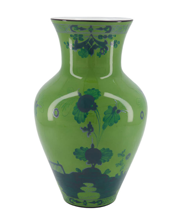Oriente Italiano Malachite - Large Ming Vase