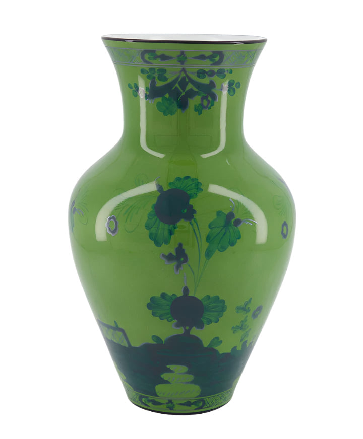 Oriente Italiano Malachite - Large Ming Vase