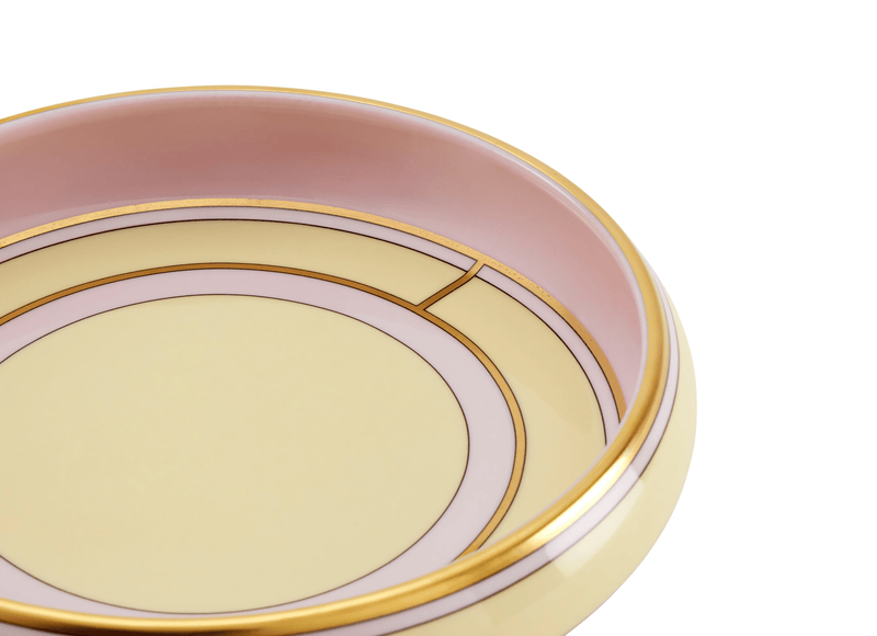 Diva Yellow - Round Change Tray