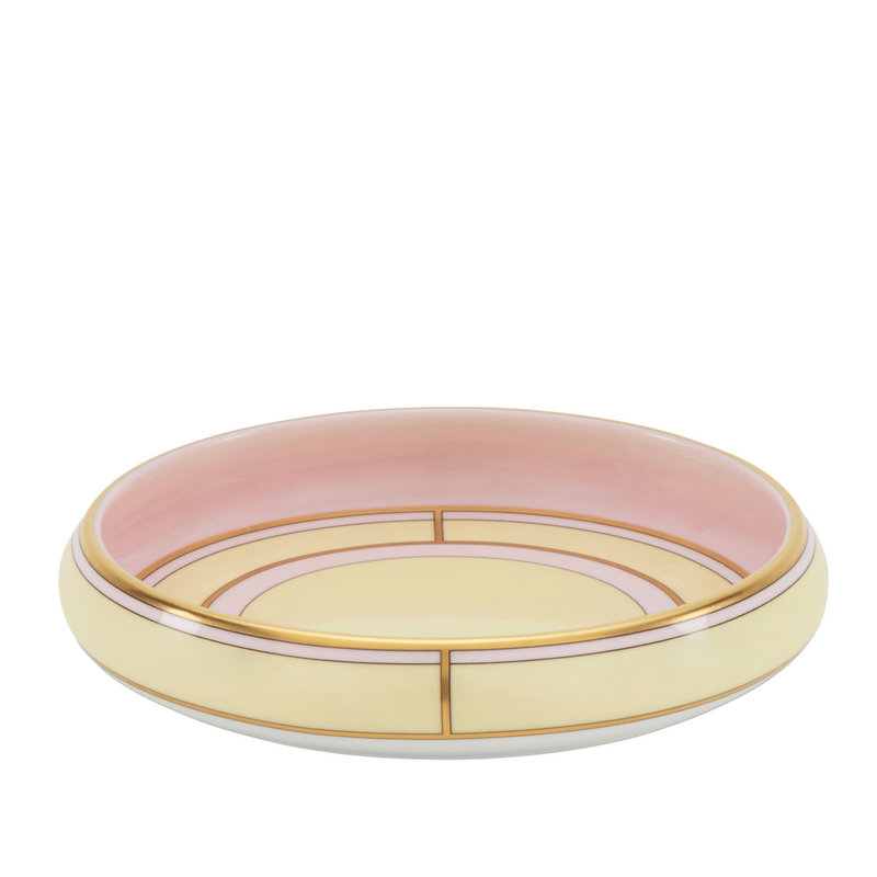 Diva Yellow - Round Change Tray