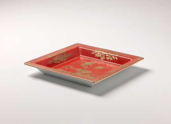 Oriente Italiano Rubrum -  Large Squared Change Tray