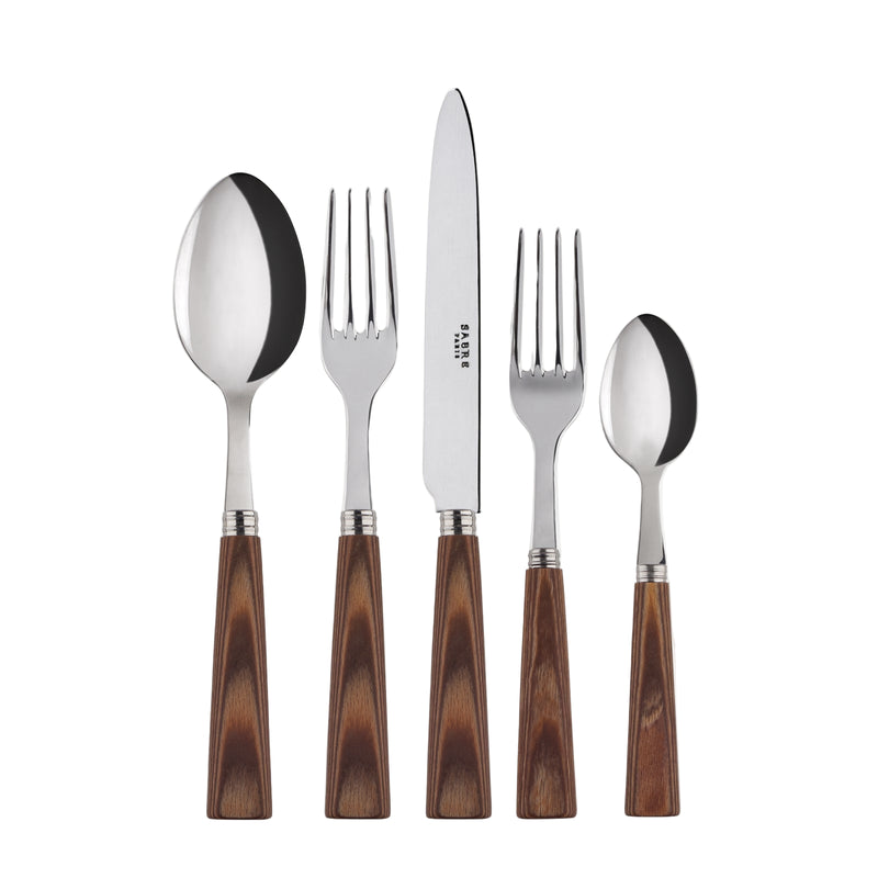 Nature - Flatware Light Press Wood (Set of 5)