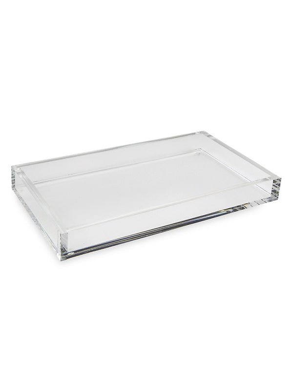 Lucite - Acrylic Rectangular Tray Clear