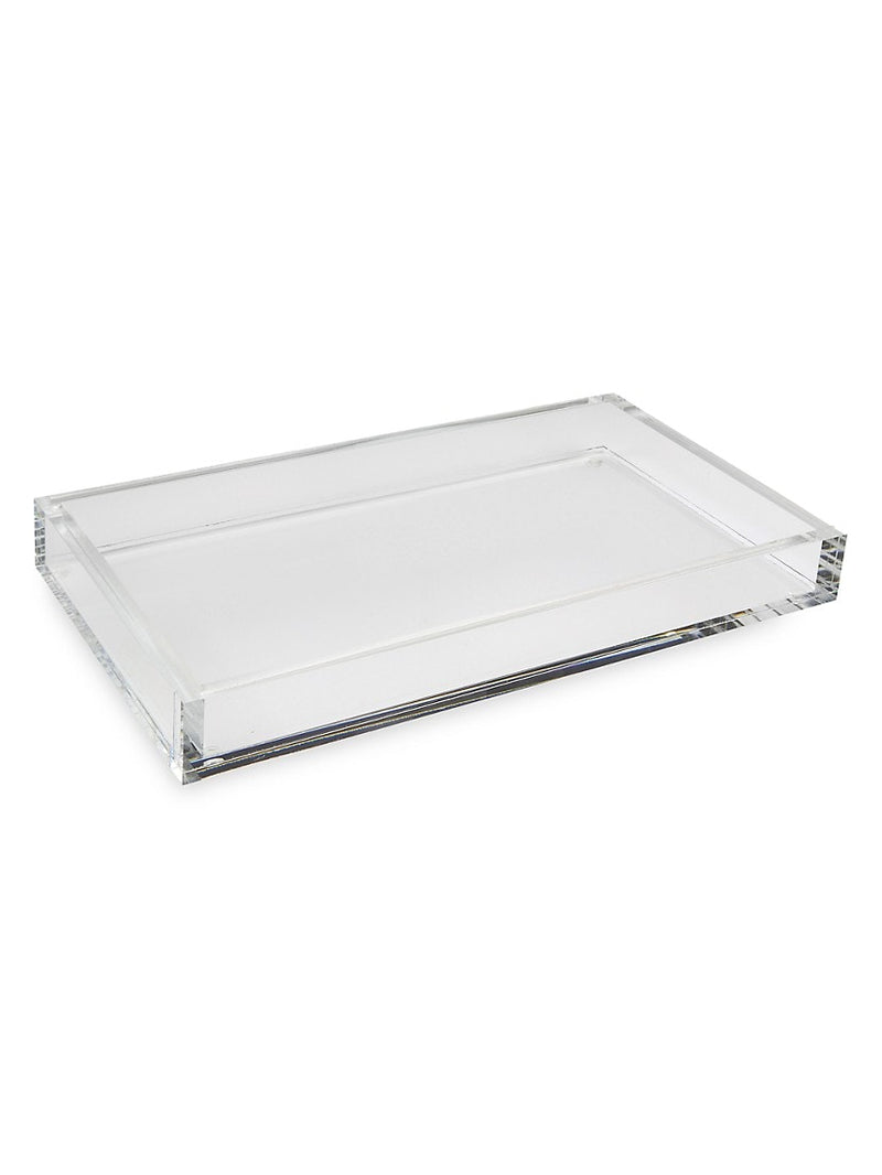 Lucite - Acrylic Rectangular Tray Clear