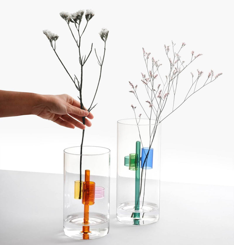 Iris - 3 Blue Vase