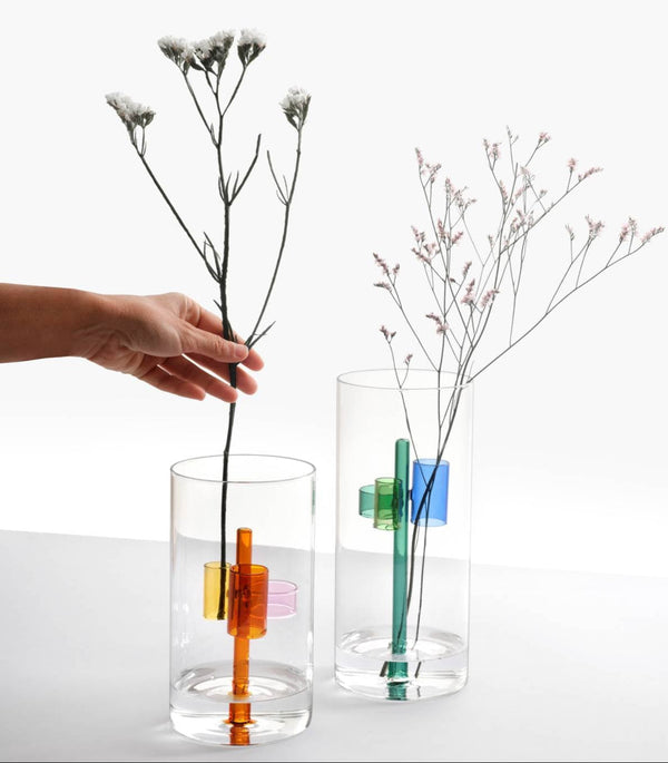 Iris - 3 Blue Vase