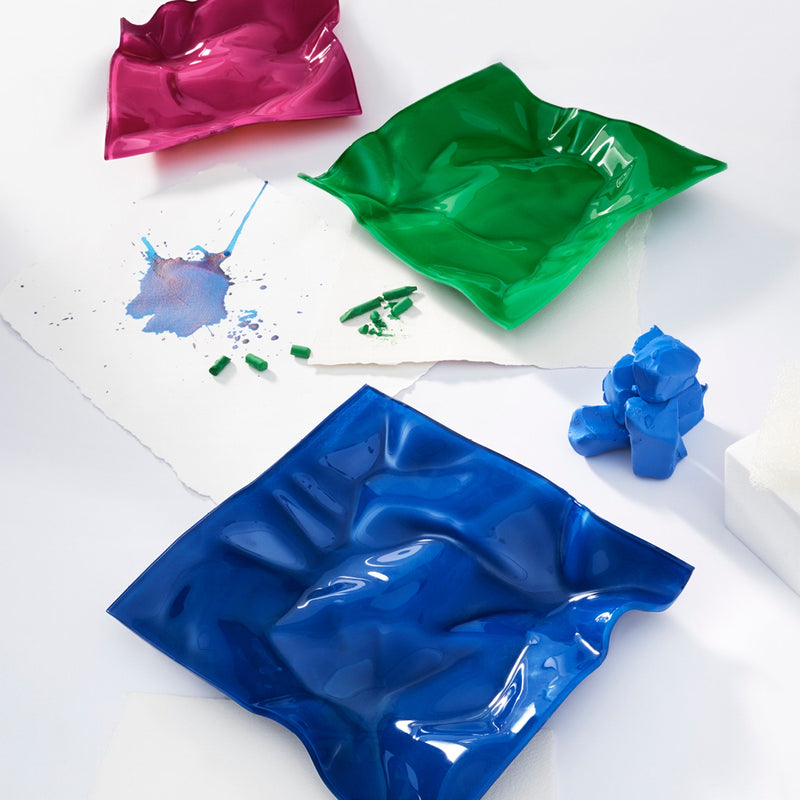 Panton - Blue Glass Tray