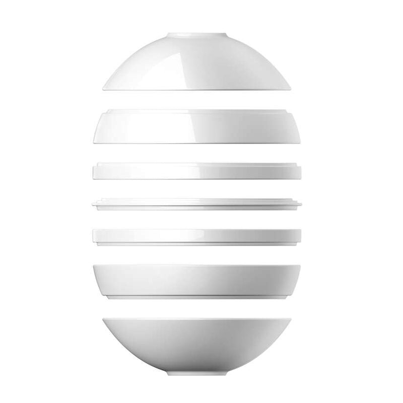 La Boule - White Dinnerware (Set of 7)