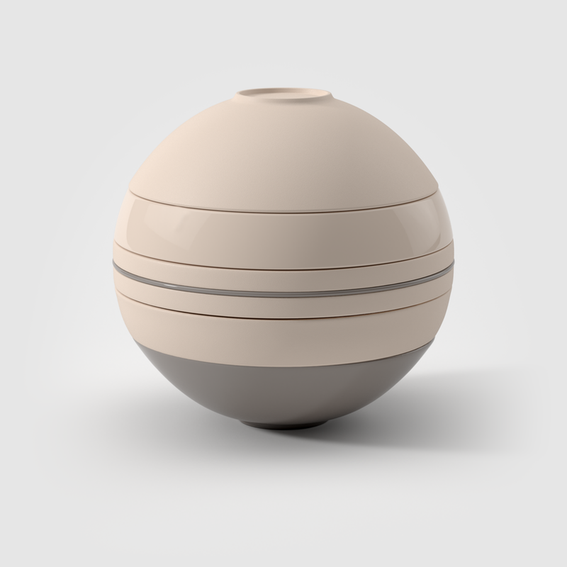 La Boule - Pure Beige Dinnerware (Set of 7)