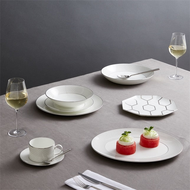 Gio Platinum - Octagonal Plate