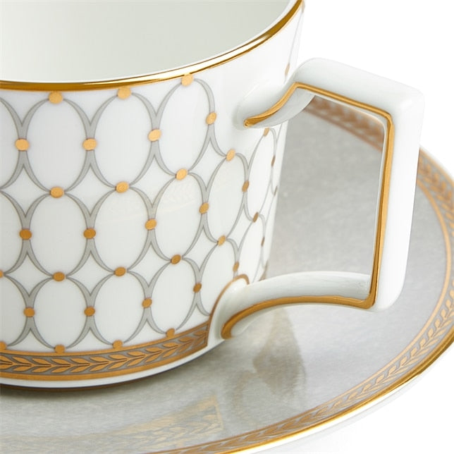 Renaissance Grey - Teacup & Saucer