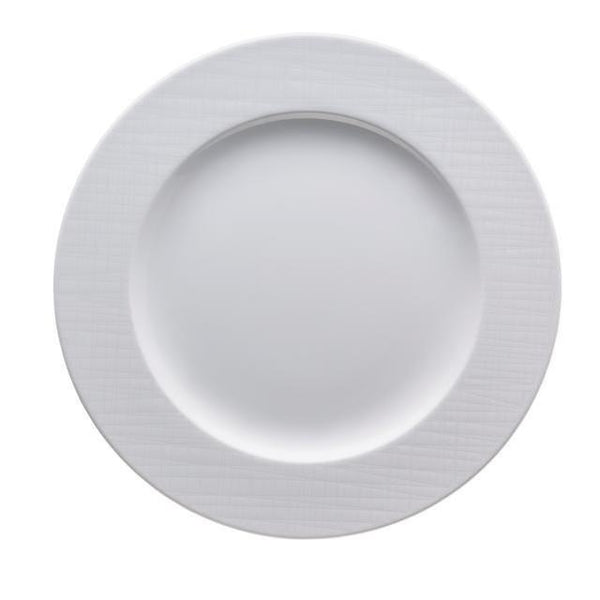 Mesh White - Salad Rim Plate (Set of 4)