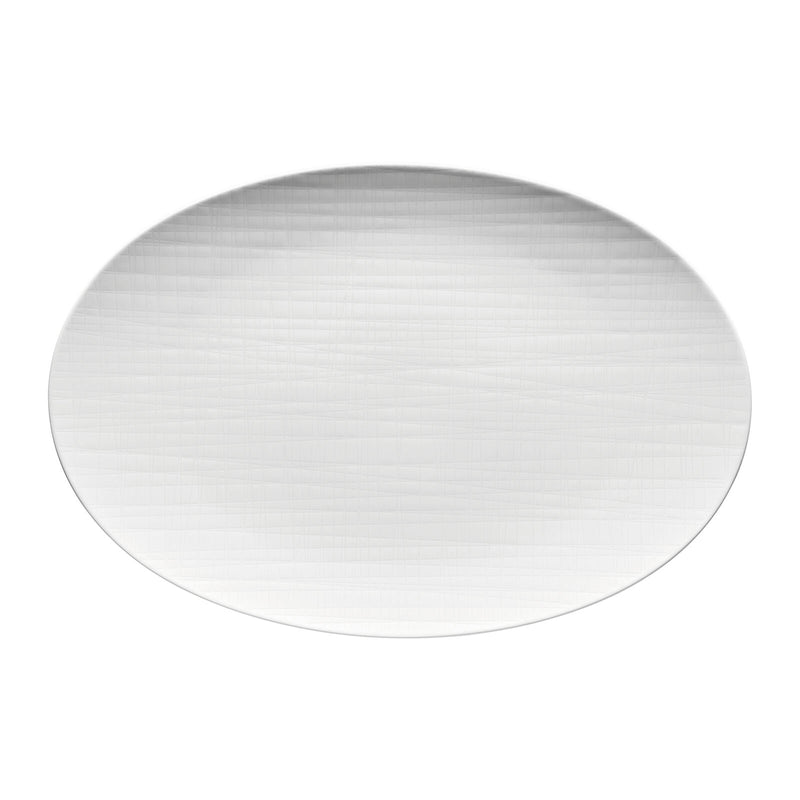 Mesh White - Oval Platter Medium