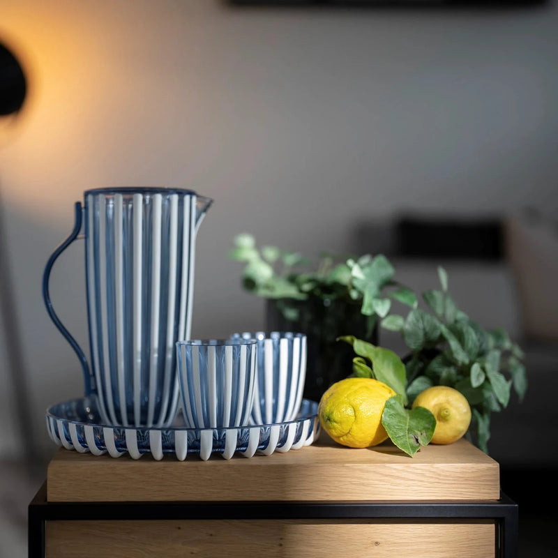 Pin Up - Pitcher with Lid Mediterannean Blue