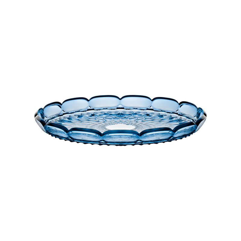 Vanity - Large Round Tray Sky Blue