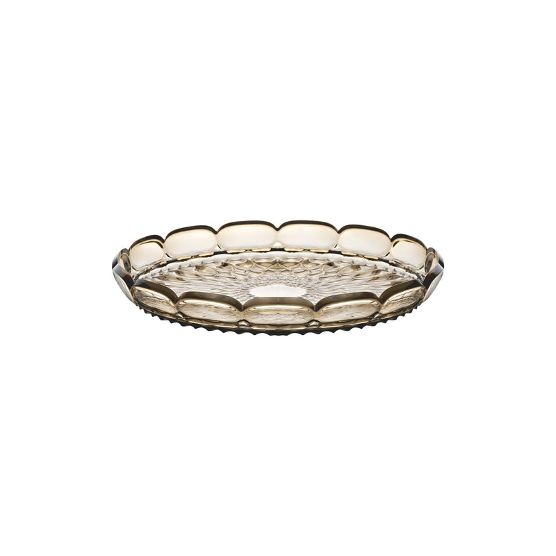 Vanity - Small Round Tray Smoke