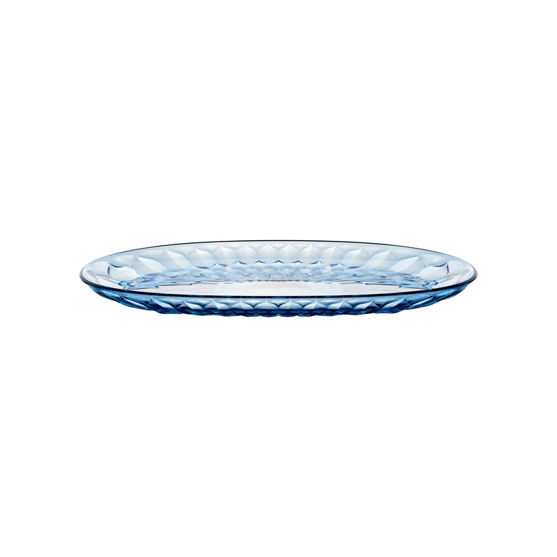 Vanity - Large Oval Tray Water Sky Blue