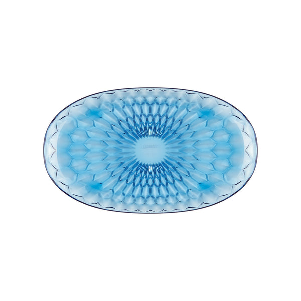 Vanity - Large Oval Tray Water Sky Blue