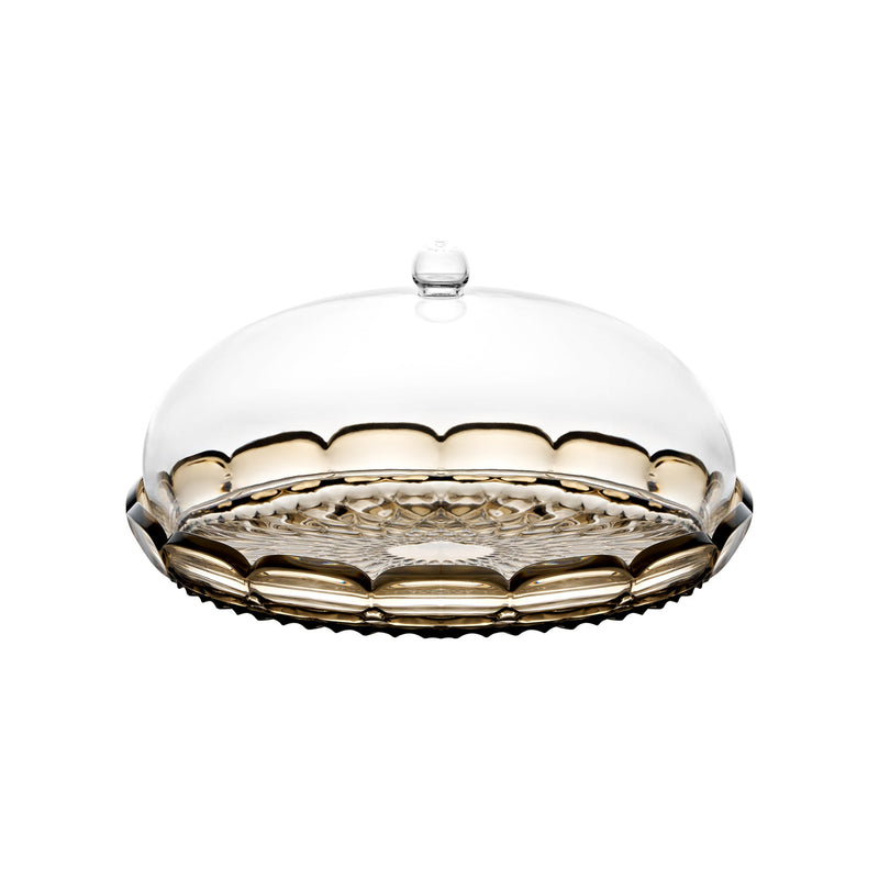 Vanity - Small Cake Serving with Dome Earth Smoke