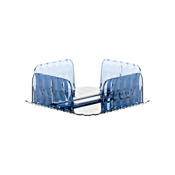 Vanity - Horizontal Table Napkin Holder Water Denim Blue