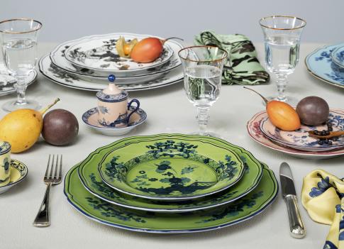 Oriente Italiano Malachite - Bread Plate