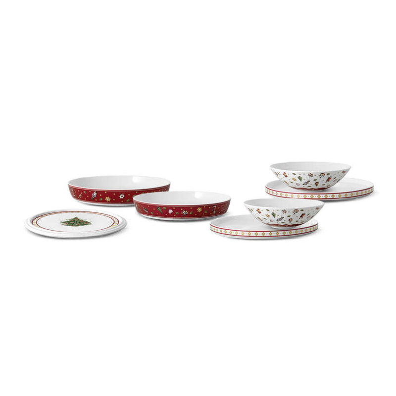 La Boule - Christmas Toy's Delight Dinnerware (Set of 7)