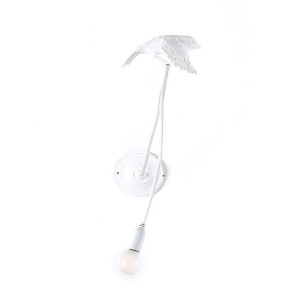 Sparrow - Lamp Wall Lamp - Resin Taking Off-Us White