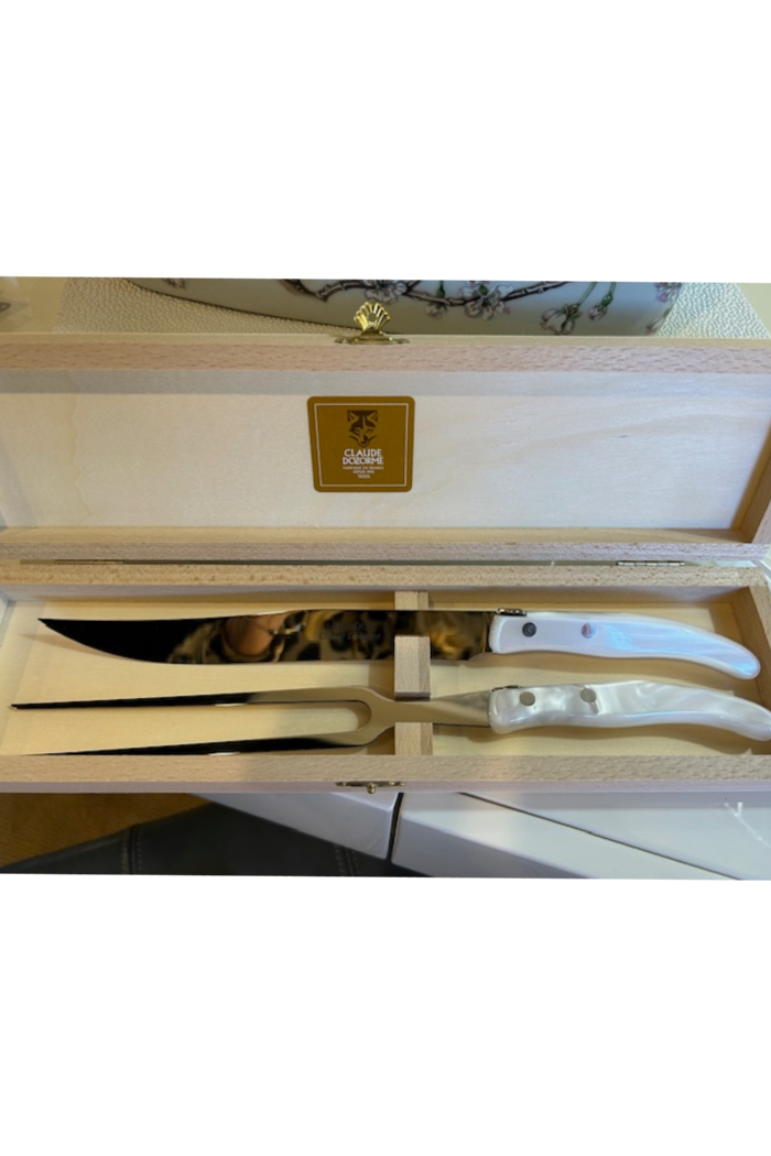 Berlingot - Boxed Carving Handle Natural (Set of 2)