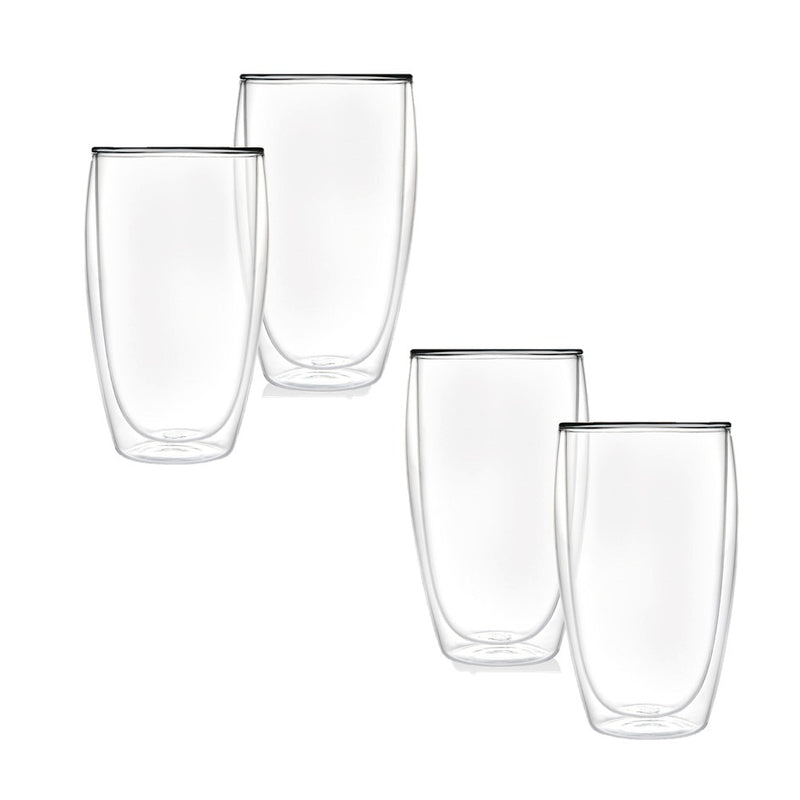 Doublewall - Coffee Glass / Tumbler Large (Set of 4)