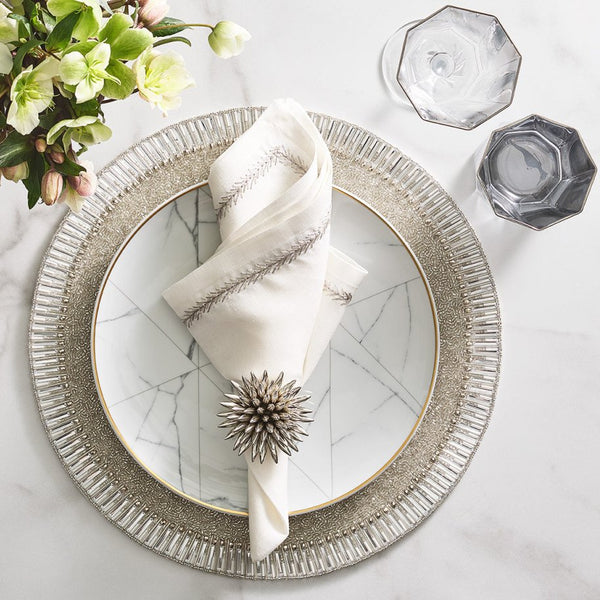 Stellar - Napkin Ring Silver (Set of 4)