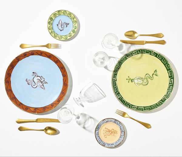 Il Viaggio di Nettuno - Centerpiece & Charger Plate Terracotta