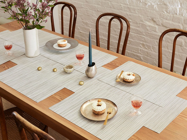 Rib Weave - Rectangle Placemats Birch (Set of 4)