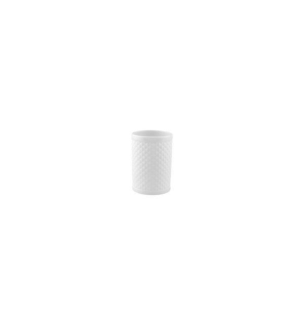 Bicos White - Espresso Coffee Cup & Saucer