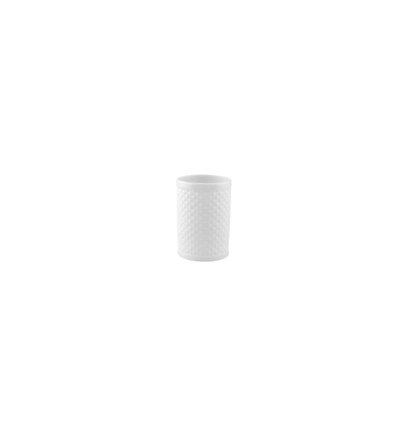 Bicos White - Espresso Coffee Cup & Saucer