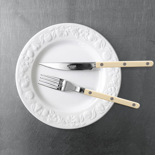 Bistrot - Flatware Setting - Solid Ivory (Set of 5)