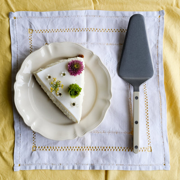 Bistrot - Tart Server - Vintage Solid - Ivory
