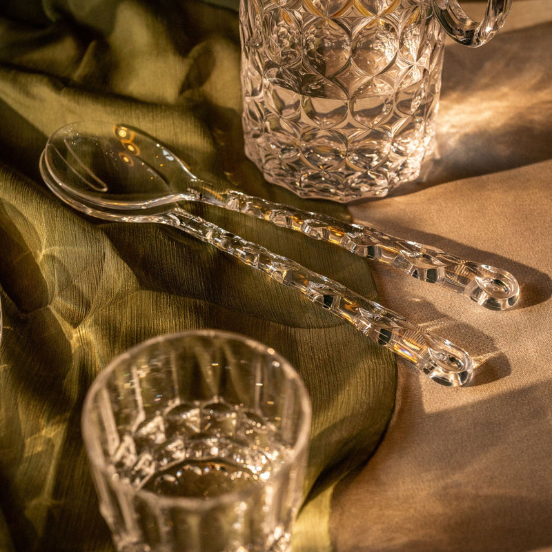 Vanity - Salad Servers Clear