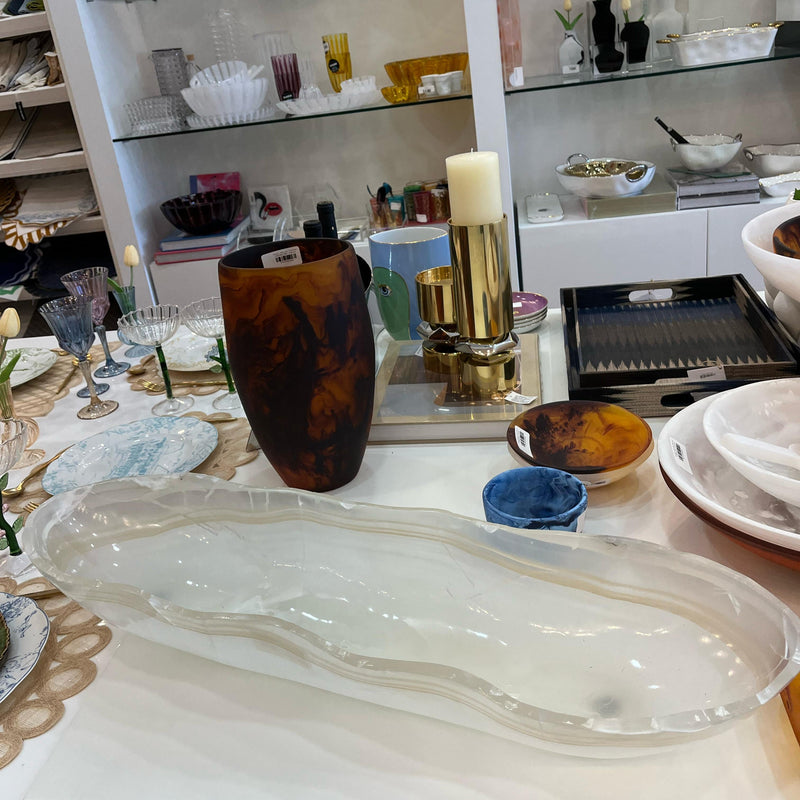 Onyx - Canoe Crystaline Large