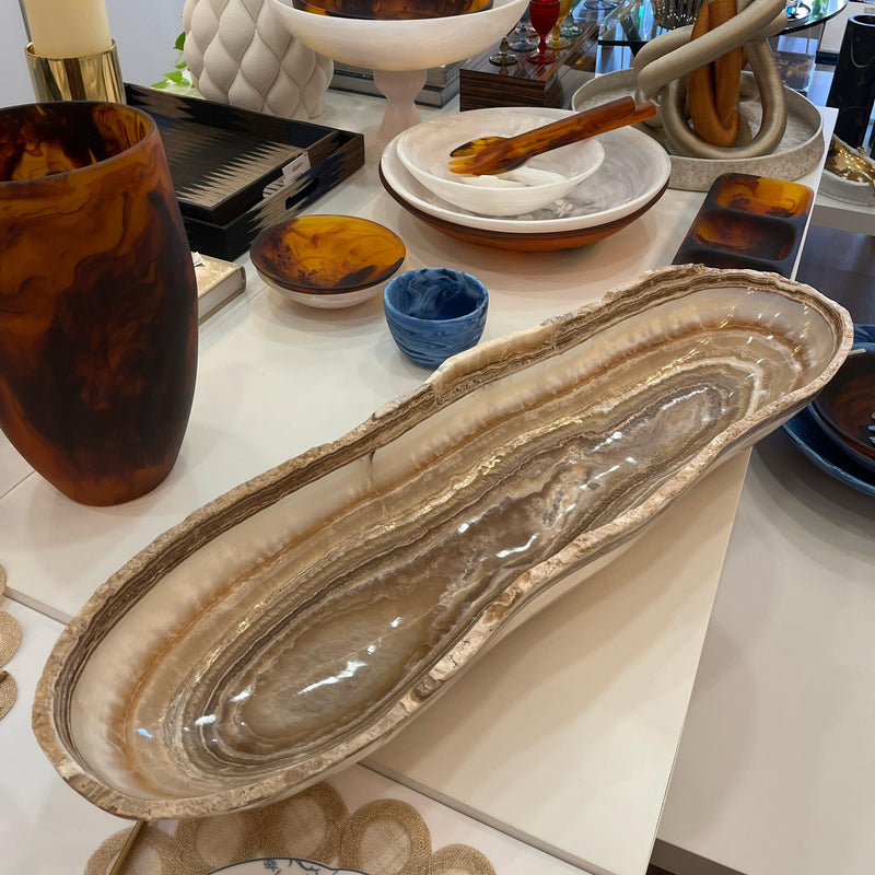 Onyx - Canoe Amber Large