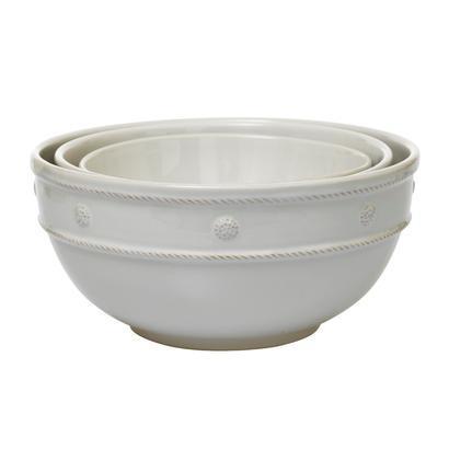 Berry & Thread Whitewash - Nesting Serving Bowls Set/3