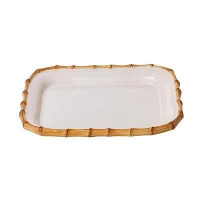 Bamboo Natural  - 12" Rectangular Platter