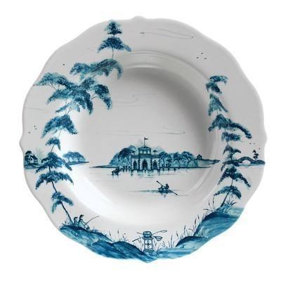 Country Estate Delft Blue - Pasta/Soup Bowl Boathouse