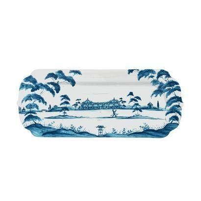 Country Estate Delft Blue - Hostess Tray Garden Party